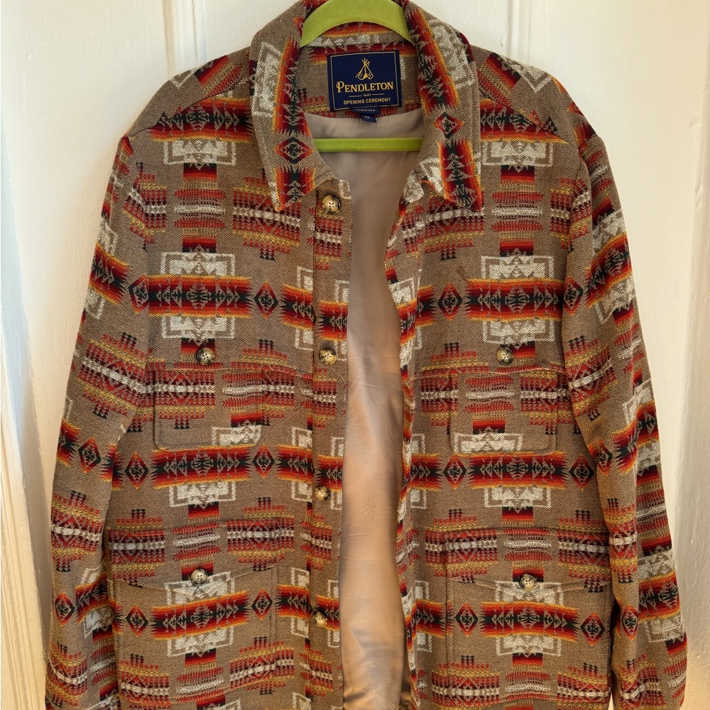 Pendleton x Opening Ceremony Overcoat - RARE XL